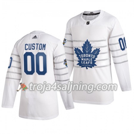 Toronto Maple Leafs tröja Customized Vit Adidas 2020 All-Star Authentic - NHL Tröjor Herr